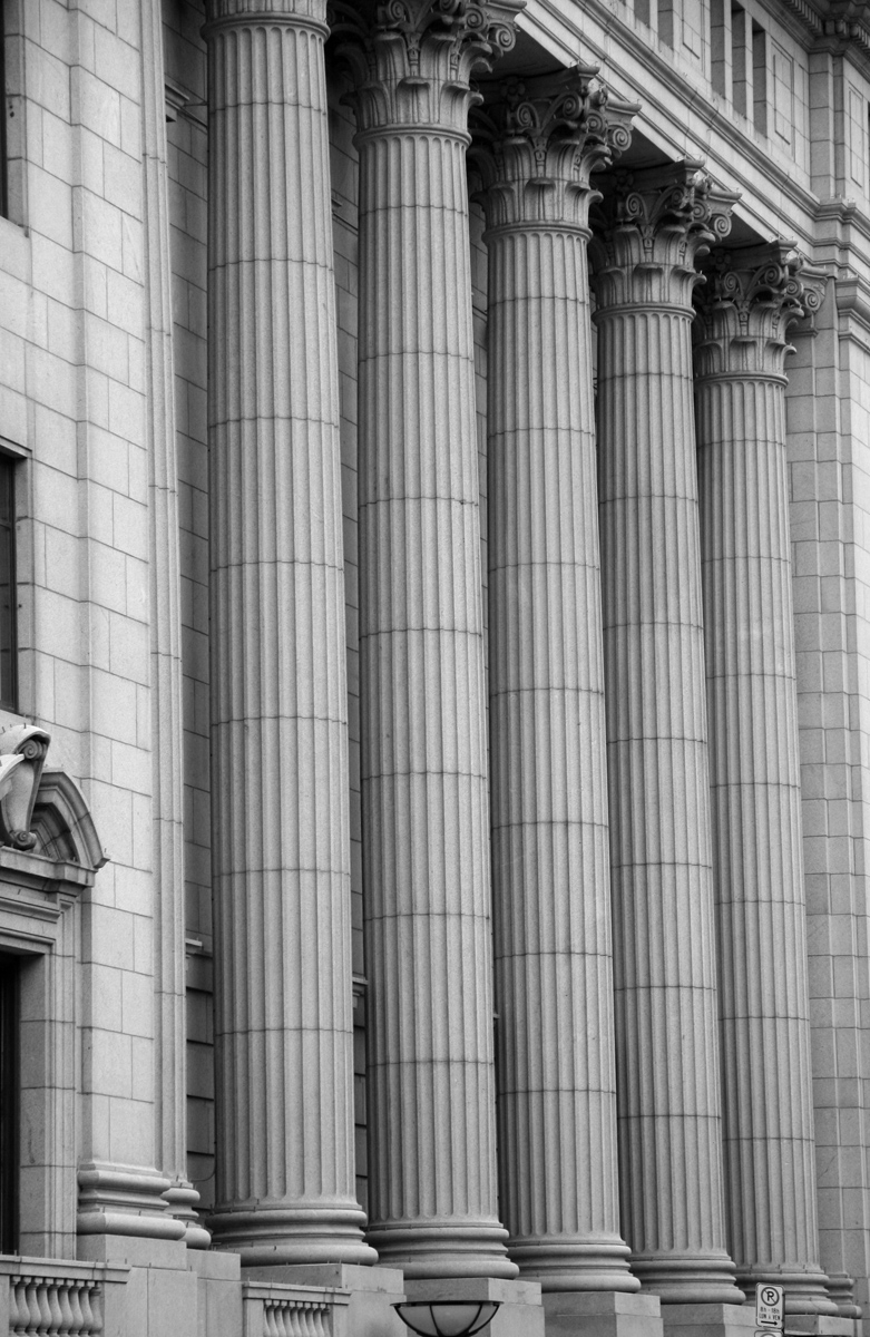 Pillars of the Courthouse